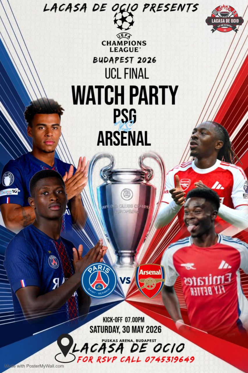 UCL Final — PSG vs Arsenal